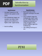 Introduction To Synchronization: Synchronous Asynchronous