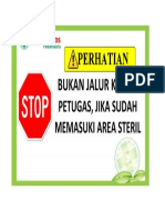 Perhatian: Bukan Jalur Keluar