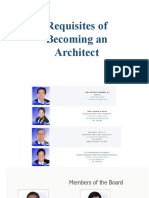 Becoming An Architect