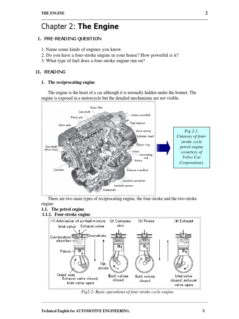Overview of Engine Types and Functions | PDF | Internal Combustion ...