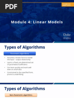 ML4 Linear Models