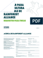 2020 Sustainable Agriculture Standard Farm Requirements Rainforest Alliance Es
