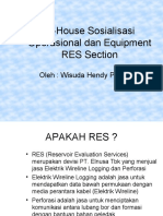 In-House Sosialisasi Operasional Dan Equipment RES Section: Oleh: Wisuda Hendy Prasetyo