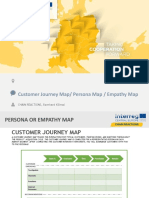 Customer Journey Map/ Persona Map / Empathy Map: CHAIN REACTIONS, Bernhard Kölmel