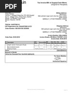 Tax Invoice/Bill of Supply/Cash Memo: (Original For Recipient)