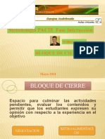 Bloque de Cierre - William Acosta