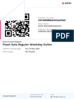 [Venue Ticket] Flash Sale Reguler Weekday Dufan - Dunia Fantasi Regular - V29740-05237F1-850