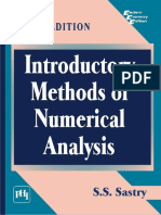 S.S. Sastry - Introductory Methods of Numerical Analysis (2012, PHI Learning Pvt Ltd) - Libgen.lc