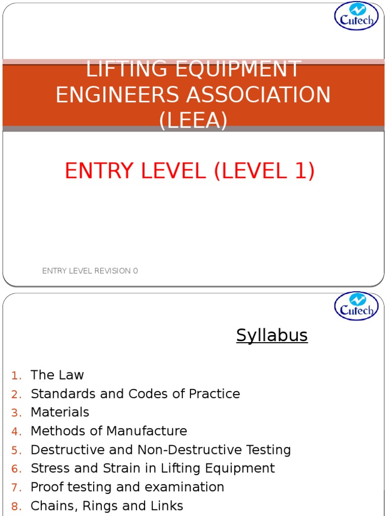 LEEA Level 1 Certification Overview | PDF | Government | Justice