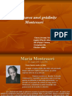 Organizarea Unei Gradinite Prin Metoda - Montessori - PPT - AutoRecovered