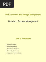 Unit 2 - Process Management