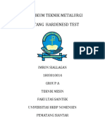 Praktikum Teknik Metalurgi