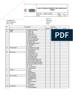 HSE-F-OA-036, LIGHT VEHICLE INSPECTION FORM Revisi A