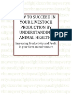 How To Succeed in Your Livestock Production by Understanding Animal Health?