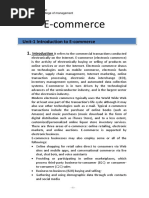 e Commerce