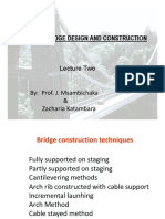 Bridge Construction Lecture Notes