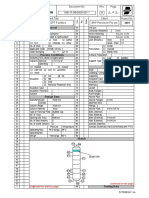 Distillation Column: Data Sheet For