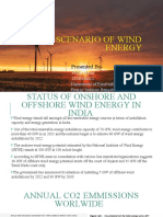 Global Scenario of Wind Energy