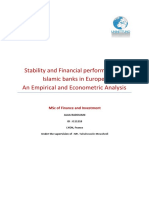 Stability and Financial Performance of I