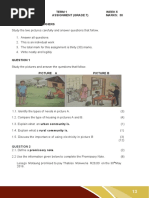 Grade 7 EMS Term 2 Test Paper | PDF | Expense | Banks