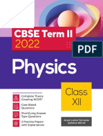 Arihant Class 12 Term 2 Physics 2022 @cbsebookshub