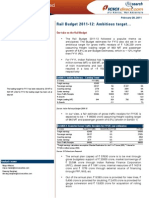 ICICIdirect RailBudgetReview 2011-12