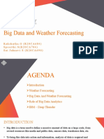 Big Data and Weather Forecasting (R20CA704, 684,690)