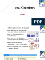 General Chemistry: Gases