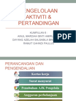 Pengelolaan Aktiviti Dan Pertandingan