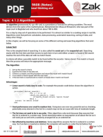 Topic: 4.1.2 Algorithms: Chapter: 4.1 Computational Thinking and Problem-Solving