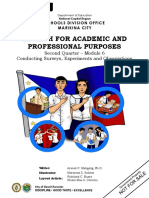 English For Academic and Professional Purposes: Senior High School