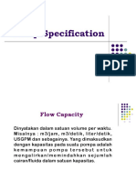 PUMP SPECIFICATION (2)