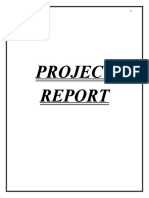 Project Report - Dhruv Khurana