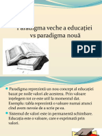 A. PPT. II, Tema 3.2. Noi Orientari Ale Educatiei. Paradigmele Educatiei