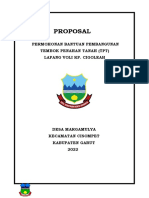 Proposal TPT Lapang Voli Kp. Cigoleah