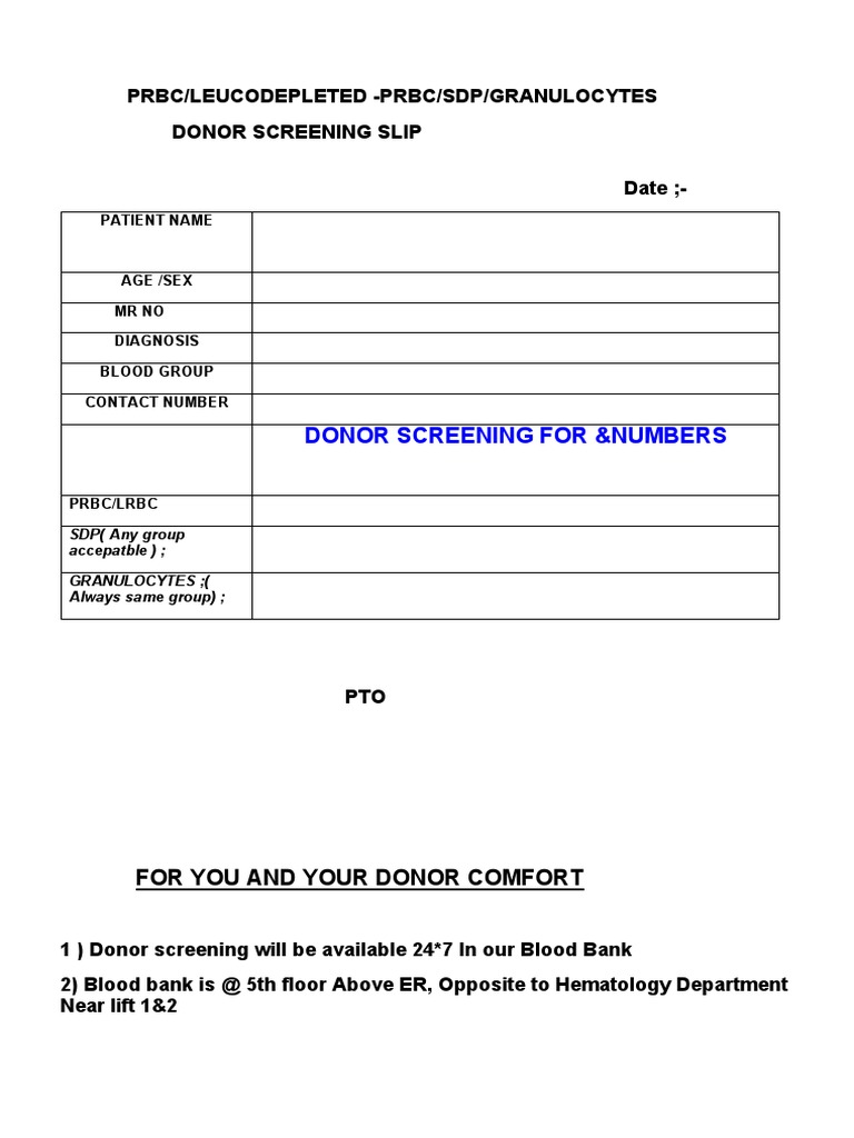 Blood Bank Blood Donation Scan | PDF | Science & Mathematics