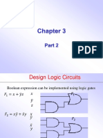 Design Logic Circuits Using NOR/NAND Gates