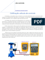 Como Calibrar Válvula de Controle (Calibrador Fluke) - 1