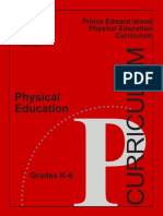 Prince Edward Island Physical Education Curriculum