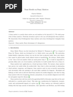 Some Results On Fuzzy Matrices: Keywords: Fuzzy Matrix, Fuzzy Determinant, K Idempotence