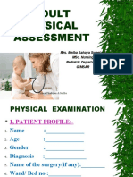 Adult Physical Assessment