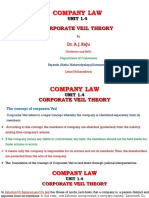 Company Law - pptm4 Corporateveil