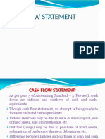 Understand cash flow statement