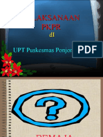 Pelaksanaan PKPR Di Ponjong I
