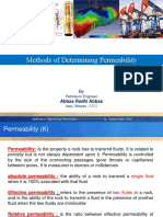 Methods of Determining Permeability: Abbas Radhi Abbas