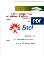 A Project Report On Investment Decision Final