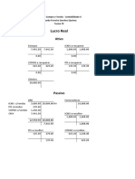 Exercício Contabilidade II Lucro Real e Presumido