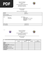 Republic of The Philippines Department of Education Region V Schools Division of Camarines Sur Omalo, Lagonoy, Camarines Sur