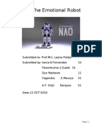 Nao-The Emotional Robot