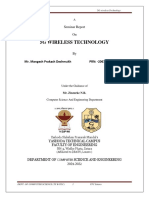 Seminar Report-5G Tech - MangeshD